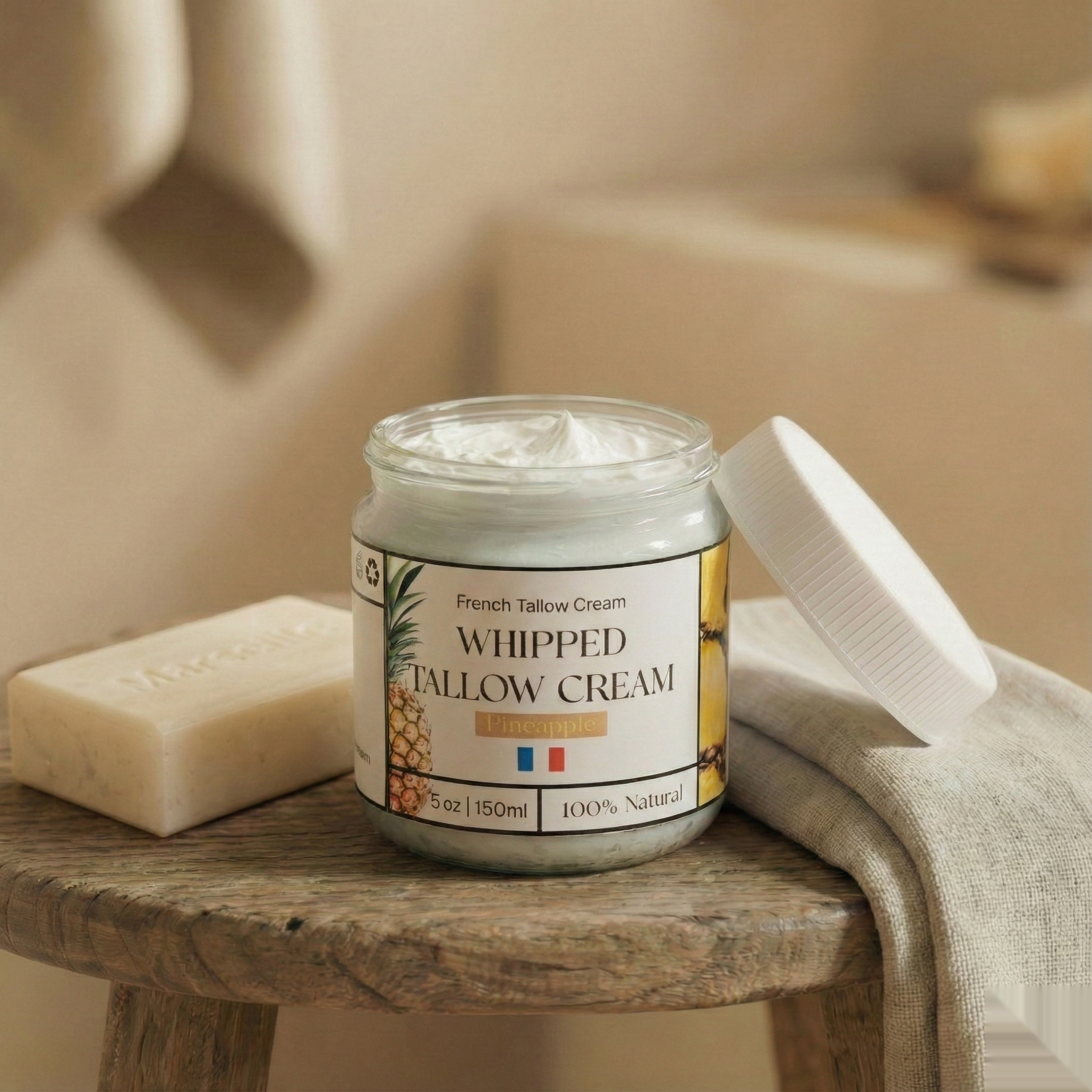 Whipped Tallow Balm - Pineapple